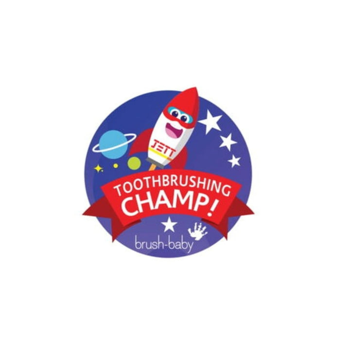 KidzSonic Kids Electric Toothbrush Reward Stickers - Sheet of 12