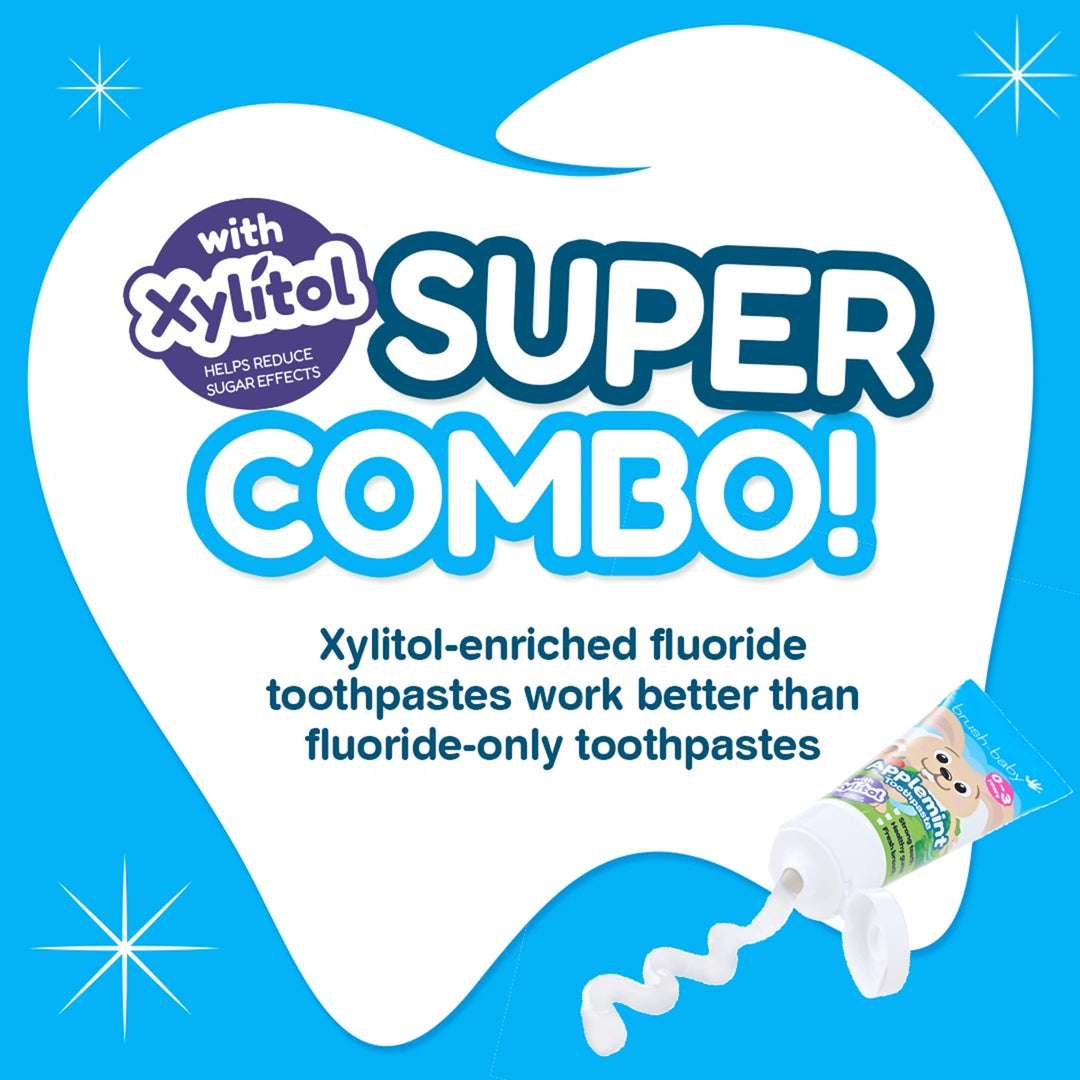 Applemint Baby Toothpaste (0-3 years) 50ml Pack of 12