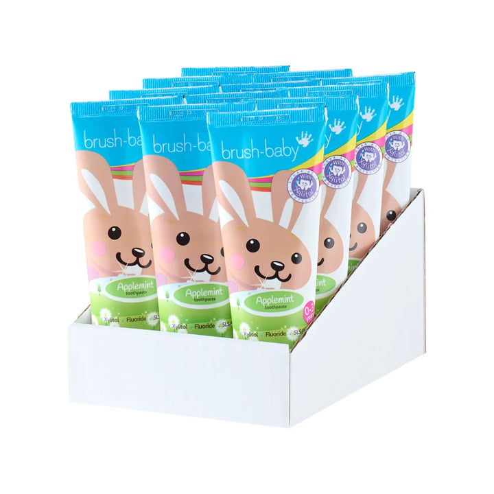 Applemint Baby Toothpaste (0-3 years) 50ml Pack of 12