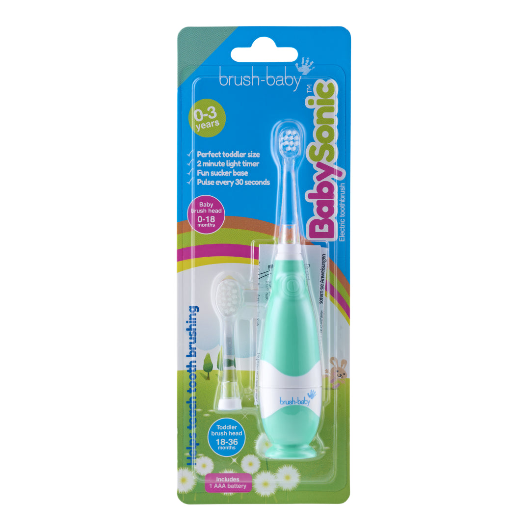 Teal BabySonic® Electric Toothbrush for Toddlers Display Pack of 6