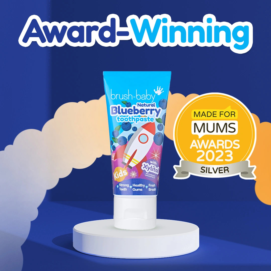 Natural Blueberry Kids Toothpaste Pack of 12