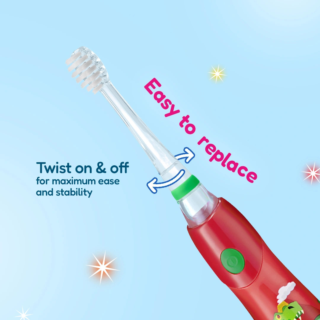 KidzSonic Replacement Toothbrush Heads - Pack of 6