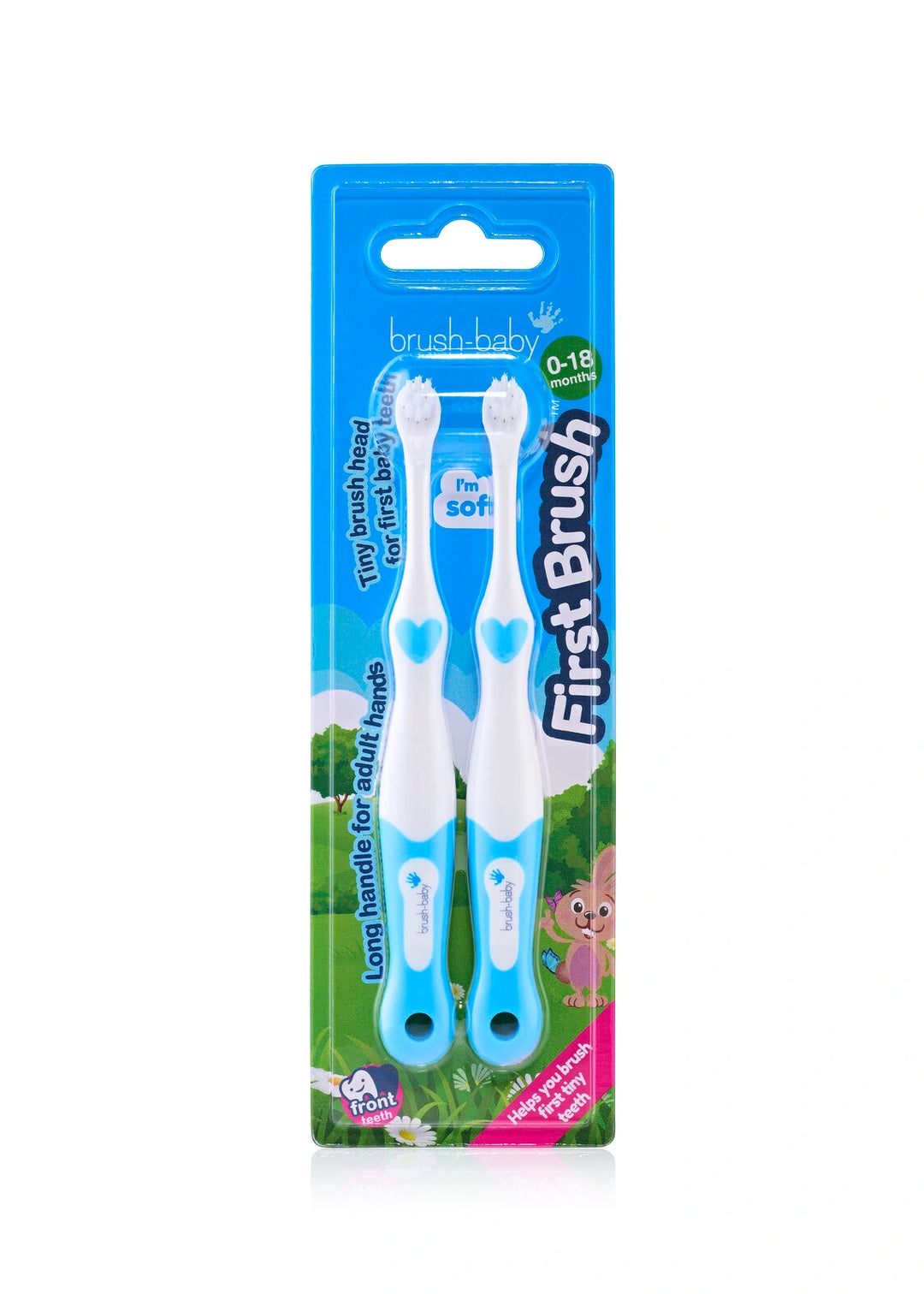 FirstBrush™ Baby Toothbrush Pack of 6 - Mixed Colours