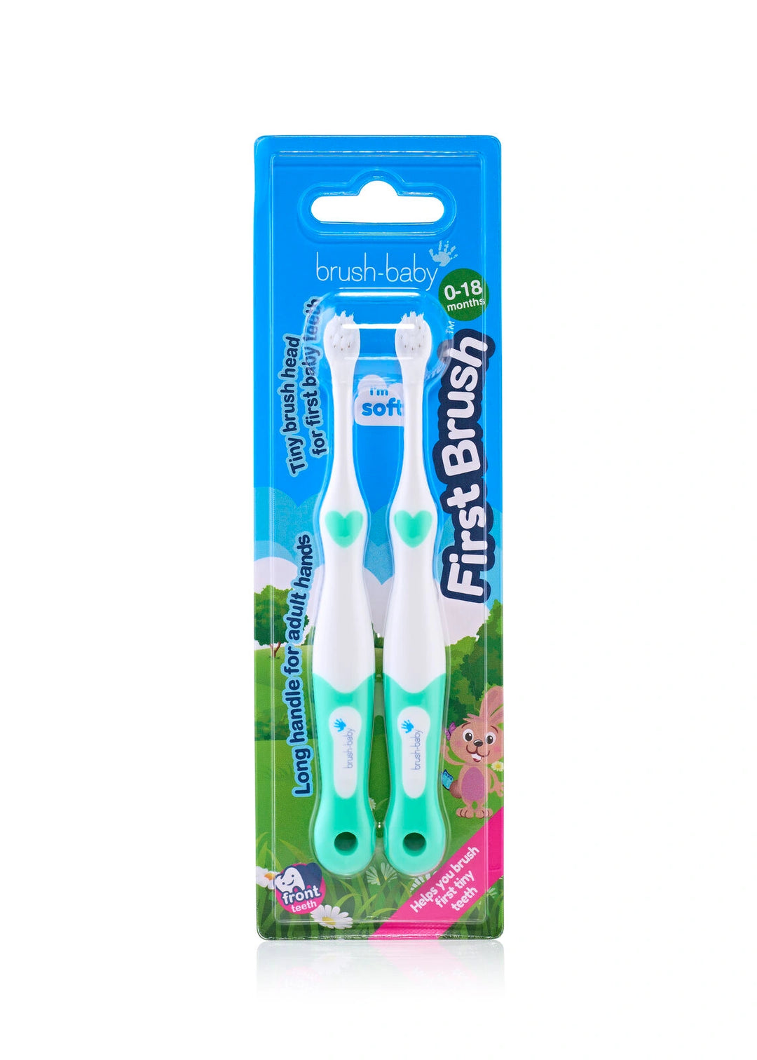 FirstBrush™ Baby Toothbrush Pack of 6 - Mixed Colours