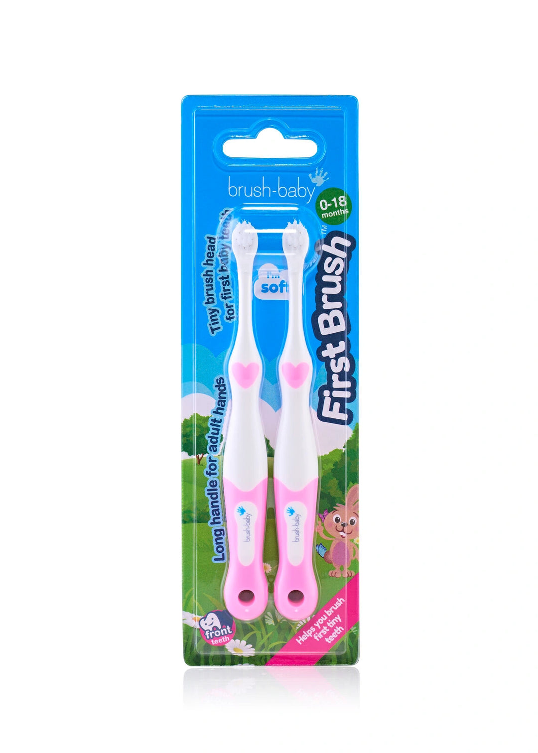 FirstBrush™ Baby Toothbrush Pack of 6 - Mixed Colours