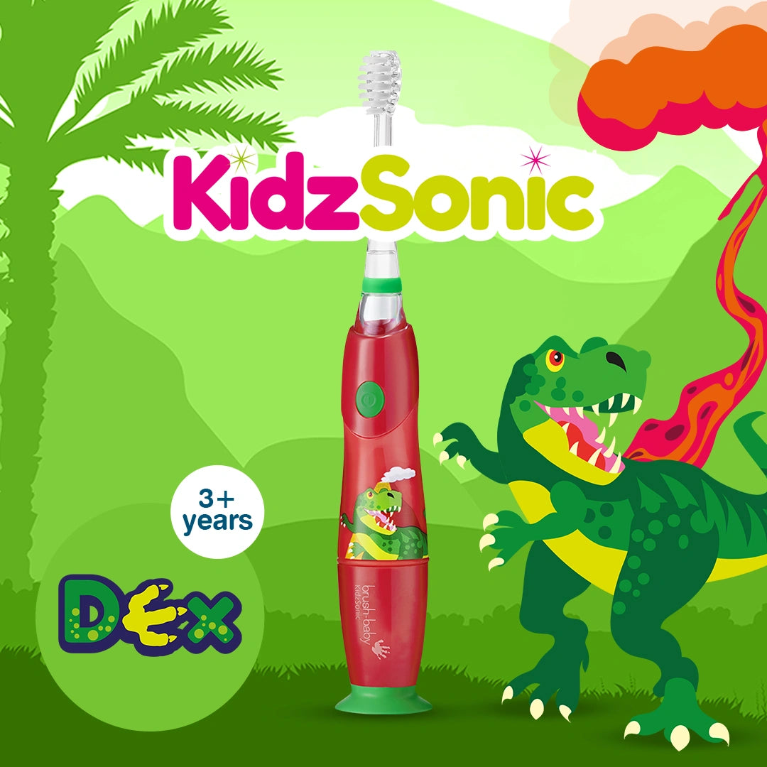 KidzSonic® Dinosaur Kids Electric Toothbrush - Pack of 6