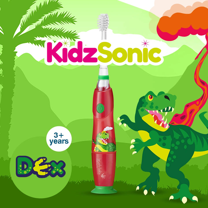 KidzSonic® Dinosaur Kids Electric Toothbrush - Pack of 6