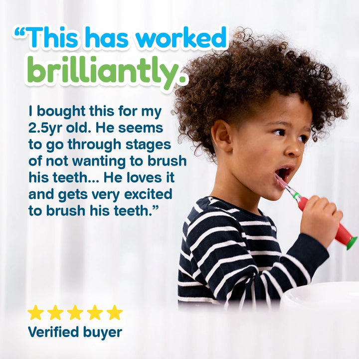 KidzSonic® Dinosaur Kids Electric Toothbrush - Pack of 6