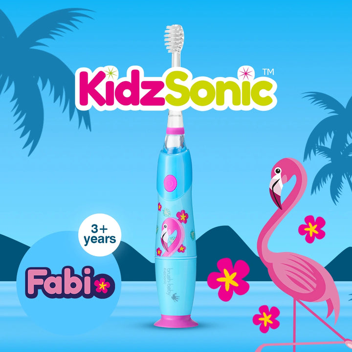 Flamingo KidzSonic® Kids Electric Toothbrush Pack of 6