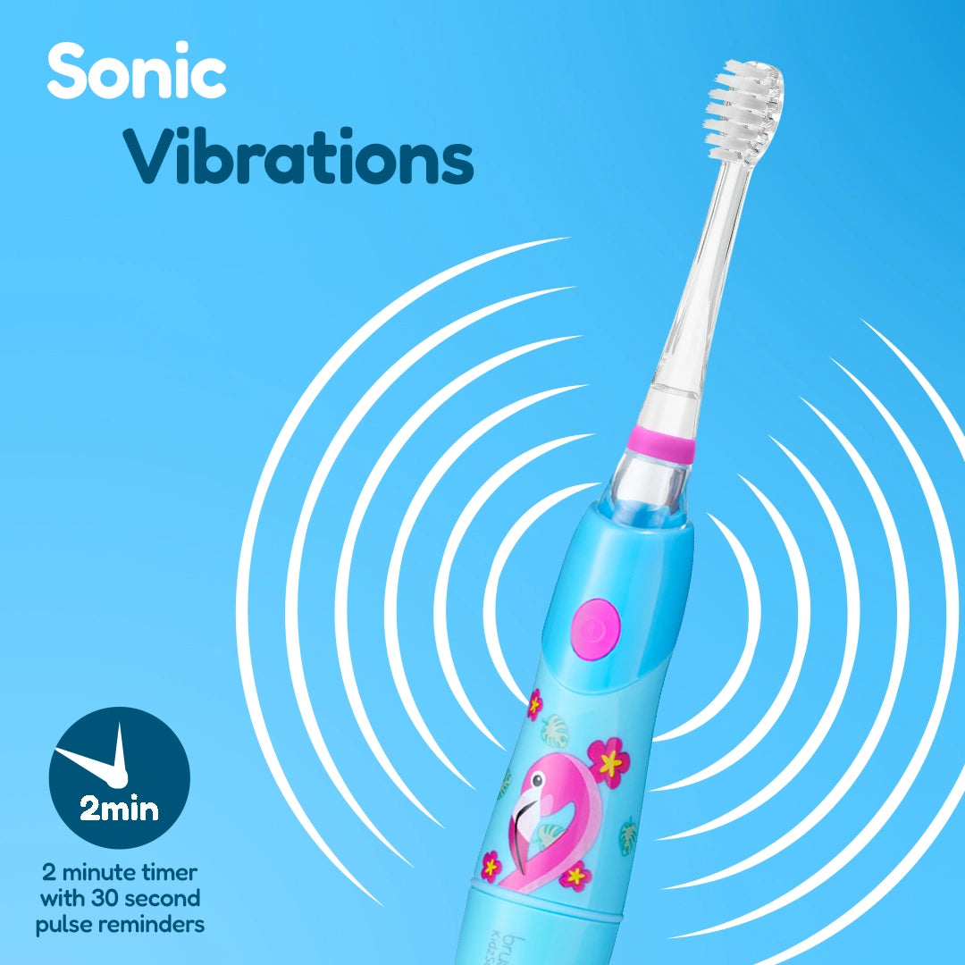 Flamingo KidzSonic® Kids Electric Toothbrush Pack of 6
