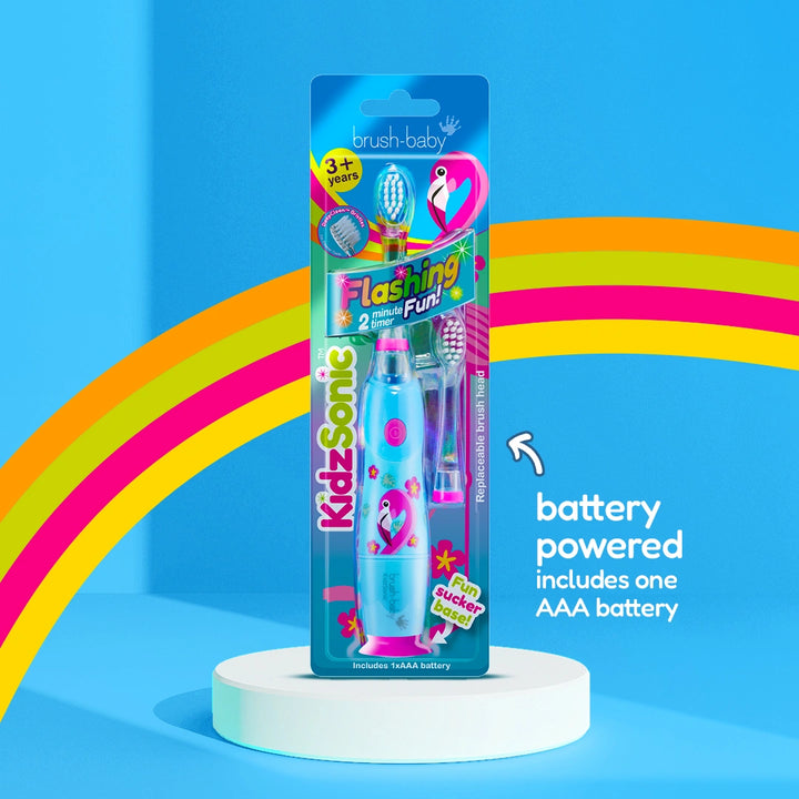 Flamingo KidzSonic® Kids Electric Toothbrush Pack of 6
