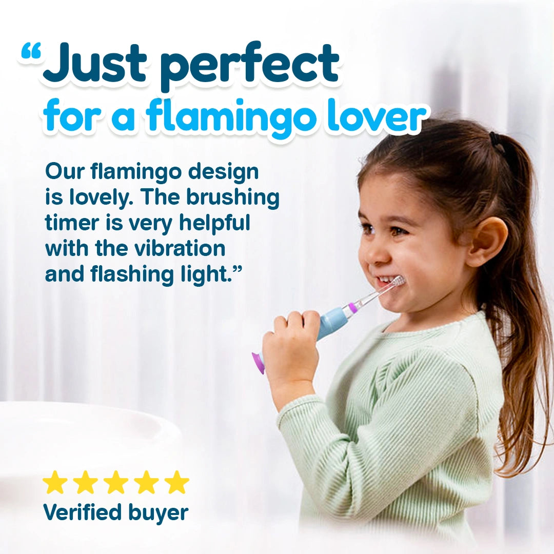 Flamingo KidzSonic® Kids Electric Toothbrush Pack of 6