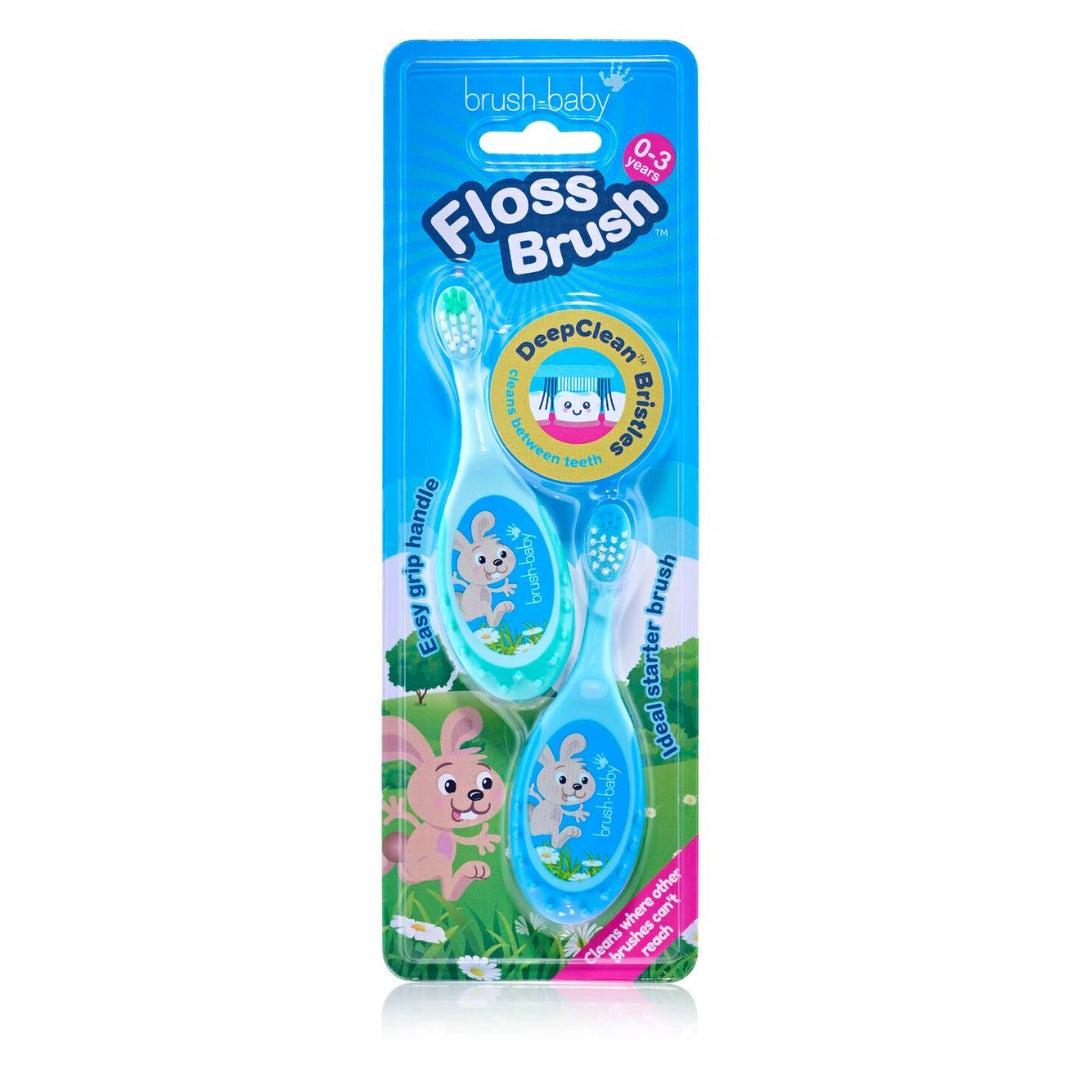 FlossBrush™ Baby Toothbrush - Double Pack - Pack of 12