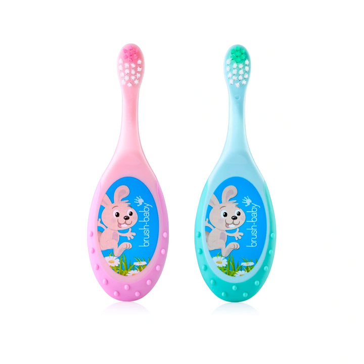 FlossBrush™ Baby Toothbrush - Double Pack - Pack of 12