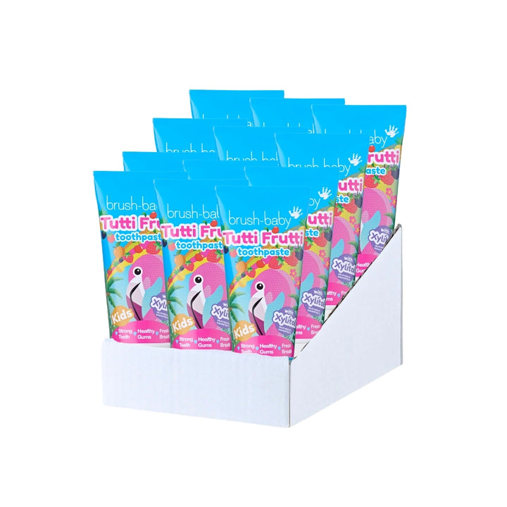 Tutti Frutti Flamingo Kids Toothpaste Pack of 12