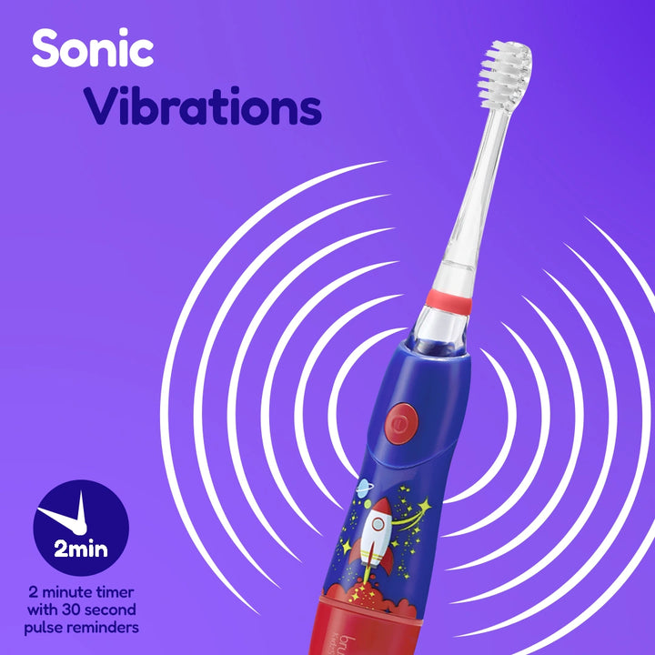 Rocket KidzSonic® Kids Electric Toothbrush Pack of 6