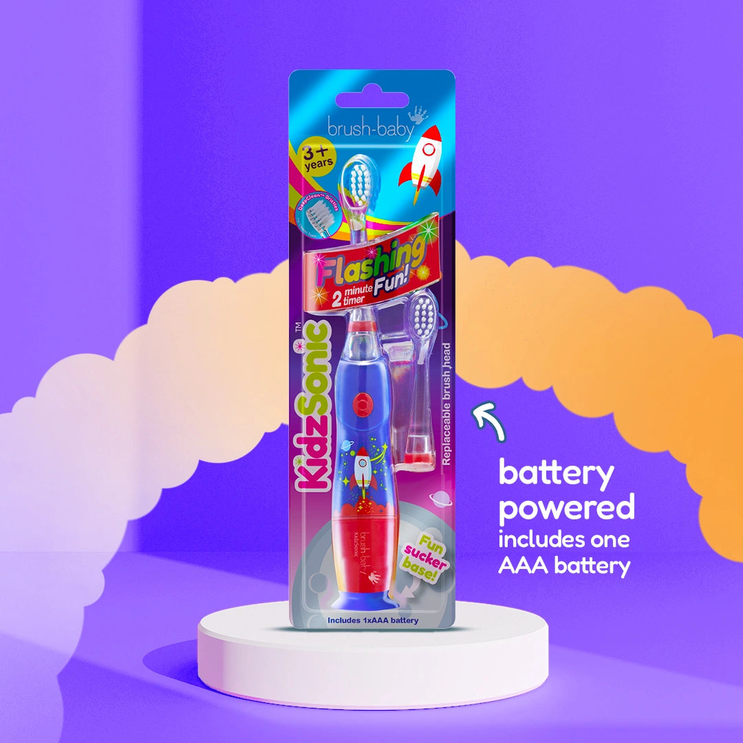 Rocket KidzSonic® Kids Electric Toothbrush Pack of 6