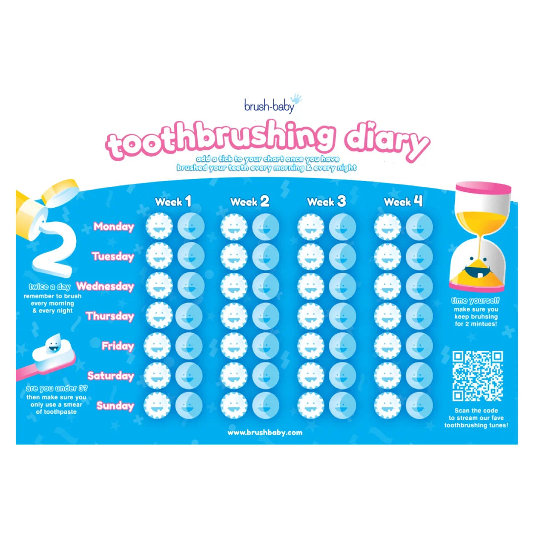 brush-baby toothbrushing diary for children 