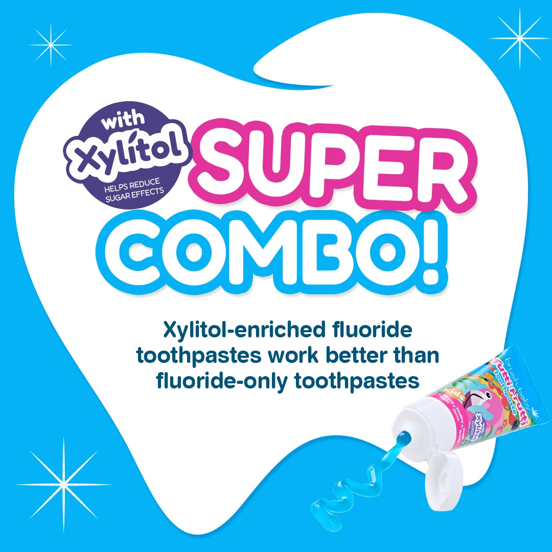 Tutti Frutti Flamingo Kids Toothpaste Pack of 12