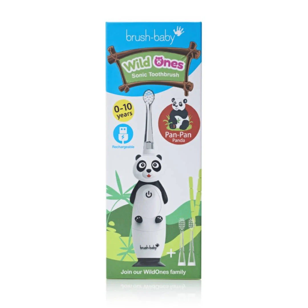 WildOnes™ Panda Kids Electric Rechargeable Toothbrush Pack of 3