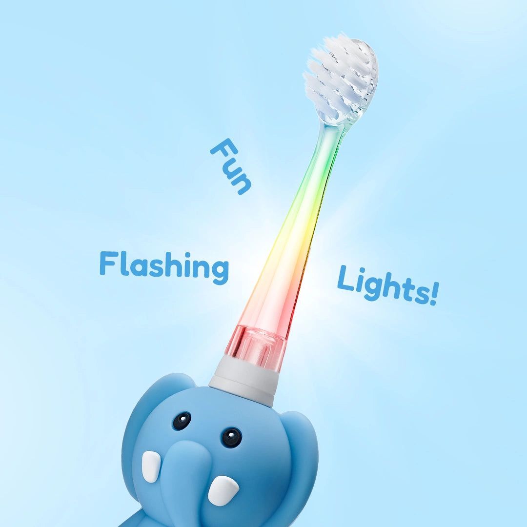 WildOnes™ Elephant Kids Electric Rechargeable Toothbrush Pack of 3