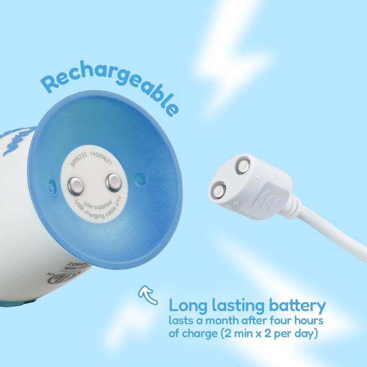 WildOnes™ Elephant Kids Electric Rechargeable Toothbrush Pack of 3