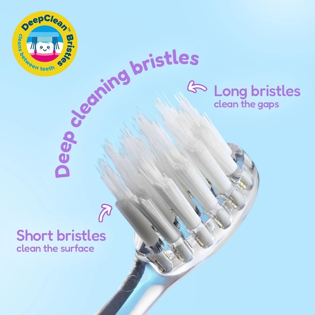 WildOnes™ Hippo Kids Electric Rechargeable Toothbrush Pack of 3