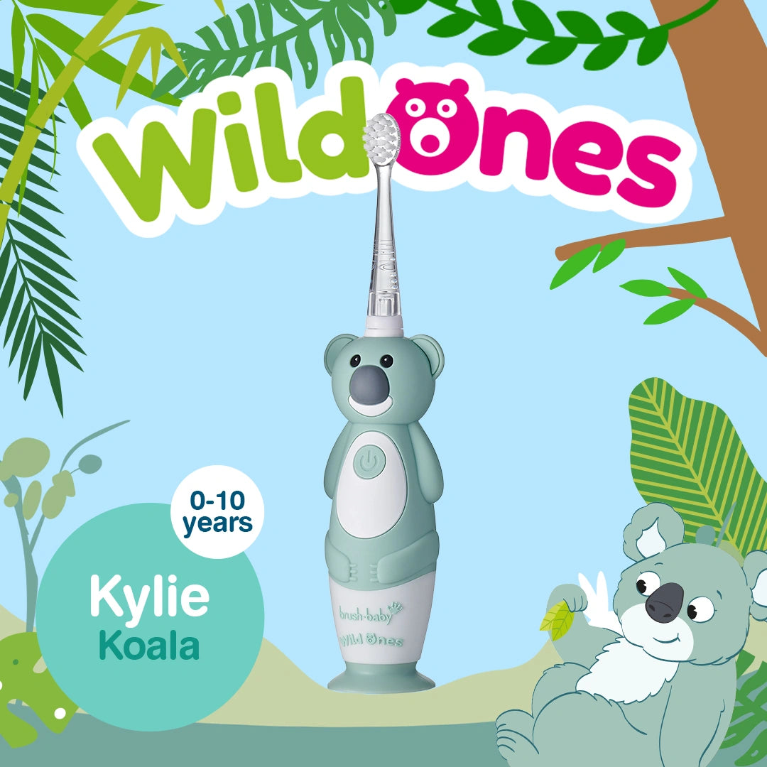WildOnes™ Koala Kids Electric Rechargeable Toothbrush Pack of 3
