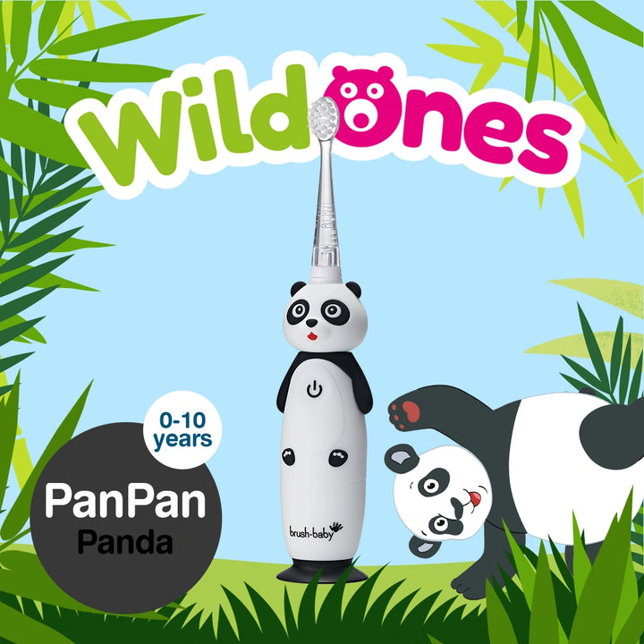WildOnes™ Panda Kids Electric Rechargeable Toothbrush Pack of 3