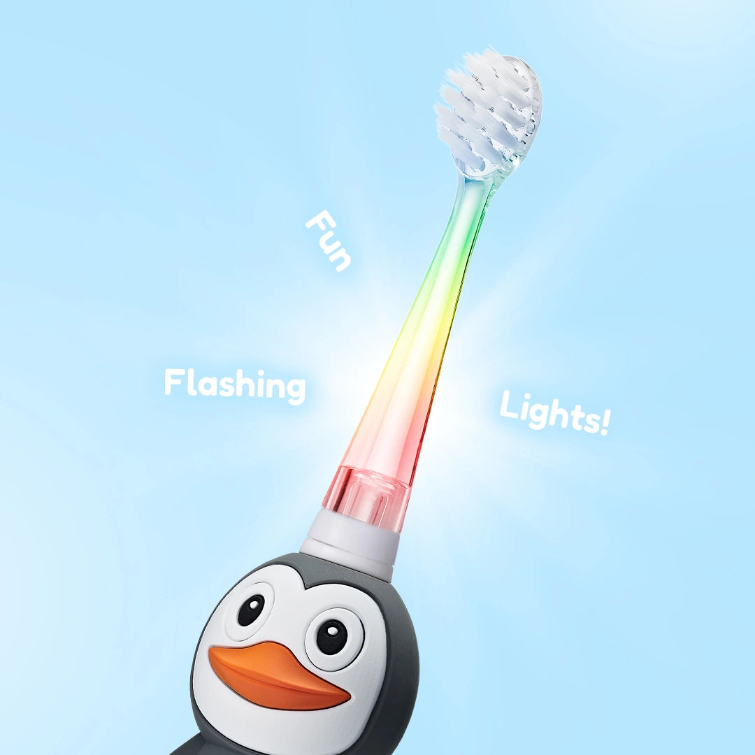 WildOnes™ Penguin Kids Electric Rechargeable Toothbrush Pack of 3