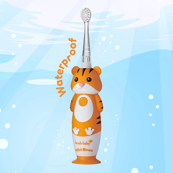 WildOnes™ Tiger Kids Electric Rechargeable Toothbrush Pack of 3