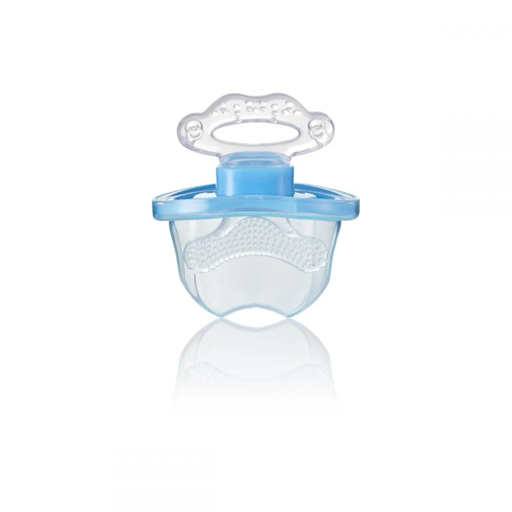 frontease_blue_unpackaged_brush_baby - best baby teething product side