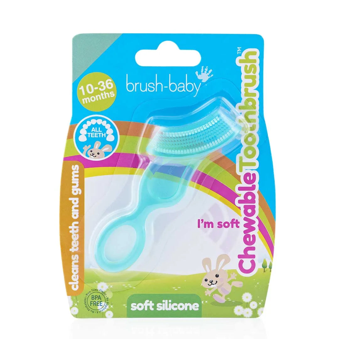 Chewable Toothbrush For Babies | Baby Teether Display Pack of 6